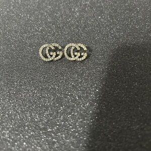 Gold GG Stud Earrings New